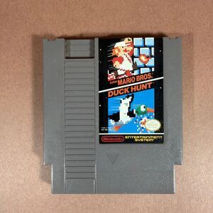 Super Mario Bros / Duck Hunt - Nintendo NES 1985 Game Cartridge